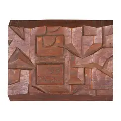 Abstract by Napoleon Abueva, wood, sold Apr 2023