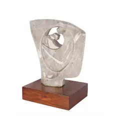 Untitled by Renato Rocha, marble, sold Apr 2023