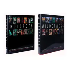 Two Books, i. Russle A. Mittermeier, Cristina Hotspots Earth’s Biologically Richest and Most Endangered Terrestrial Ecoregions ii. Russle A. Mittermeier, Cristina Goettsch Mittermier, Patricio Robles Gil, John Pilgrim, Gustavo Fonseca, Thomas Brooks, William Konstant Wilderness Earth’s Last Wild Places
