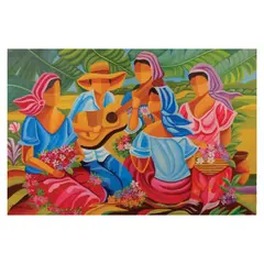 Quiambao, Harana, oil on canvas