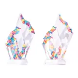 Shlomi Haziza, Untitled, with sticker each acrylic glass