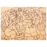 Norma Belleza, Unang Salta, graphite on paper