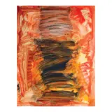 Augusto Albor, Alab - 3, watercolor on paper
