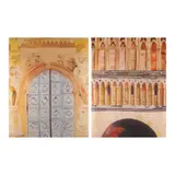 Mari, a) Untitled
b) Untitled, watercolor on paper
