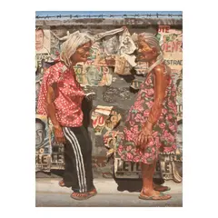 Jaypee Samson, Rehimen, oil on canvas
