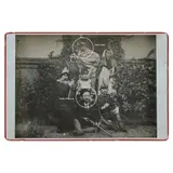 How Juan Luna Painted, Untitled, photograph mounted on card