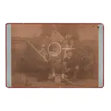 Untitled by The Dramatis Personae of ‘L’Affaire Luna’, photograph mounted on card, sold Aug 2022