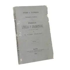 Pedro Alejandro Paterno, Poesías Líricas y Dramáticas, Volume 1, second edition