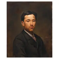 Félix Resurrección Hidalgo, Portrait of Pedro Alejandro Paterno, oil on canvas