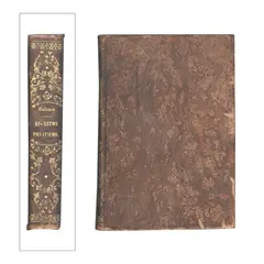 Jaime Balmes, Escritos Politicos, inscribed "Salamanca 6 de Noviembre 1871 / Pedro Paterno"