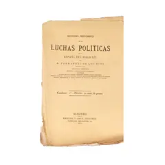 Fernandez de los Ríos, Estudio Historico de las Luchas Políticas en la España del Siglo XIX, second edition