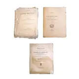 Assorted Political Books, a) A. Fernandez de los Rios
Estudio Historico de las Luchas Politicas
en la Espana del Siglo XIX
b) Discursos Leidos en las Recepciones Publicas
Que Ha Celebrado Desde 1847 La Real Academia
Espanola, Volume 2
c) Tratados de Sucesiones Intestadas y de los
Consortes en la Misma Cosa y Fideicomiso Legal,
Segun Los Fueros de Aragon, Publicados en Latin, second edition