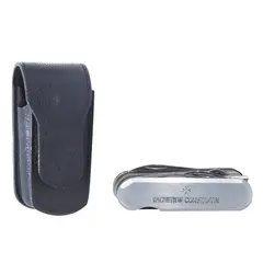 Vacheron Constantin, Untitled, metal with leather pouch