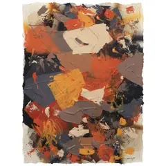 Fitz Herrera, Ulap, acrylic on paper