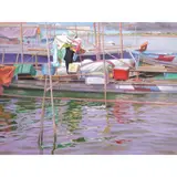 Cee Cadid, Uulan, Aaraw, oil on canvas
