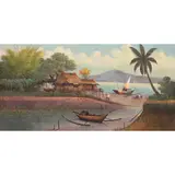 Crispin V. Lopez, Untitled, oil on canvas