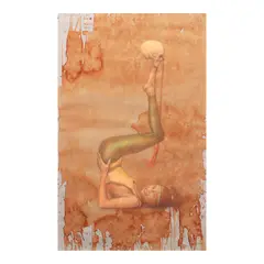 Joven Mansit, Untitled, mixed media on paper