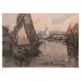 Ferdinand Jean Luigini, Untitled, etching