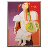 Untitled by Mauro Malang Santos, serigraph, 34/*, sold Apr 2022
