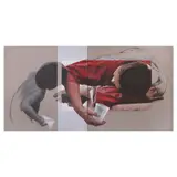 Joseph De Juras, Undo & Redo (diptych), oil on canvas