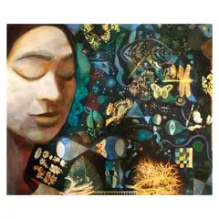 Anthony Palomo, Dreamer, acrylic on canvas