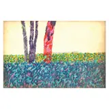 Fort Santiago by Ibarra dela Rosa, acrylic on paper, sold Apr 2022