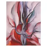 Abstract by Unidentified artist, oil on canvas, sold Apr 2022