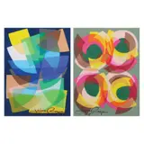 Jaime Roque, a) Untitled
b) Untitled, a)oil pastel on paper b)oil pastel on paper