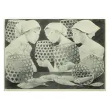 Women with Baskets and Fish by Anita Magsaysay-Ho Print, print, sold Jan 2022