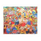 Norma Belleza, Fiesta, pigment ink on 100% cotton archival paper, 16/25
