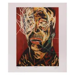 GGM by Rodel Tapaya, print, 26/75, sold Jan 2022