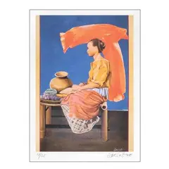 Untitled by Benedicto Cabrera, print, 17/25 each, sold Jan 2022