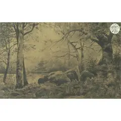 Untitled by Juan Luna, charcoal on paper, sold Jan 2022