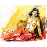 Angel Cacnio, Nude