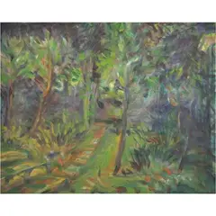 Jim Orencio, Pathway, oil on canvas