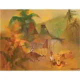 Romeo Tabuena, Untitled (Barrio Scene)