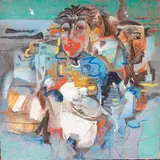 Paco Gorospe, Untitled, oil on canvas