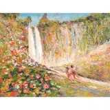 Virgilio Daclan, Landscape, oil on canvas