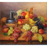Oskar Ramos, Still Life, oil on canvas