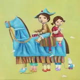 Carlo Ongchangco, Untitled, oil on canvas