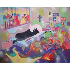 Yeo Kaa, Kill Everything That Makes You Sad, acrylic on canvas