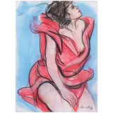 Benedicto Cabrera, Untitled, pastel on paper