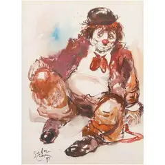 Salvador Cabrera, Untitled, watercolor on paper