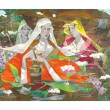 Jeff Dizon, Sinigang na Bangus, acrylic on canvas