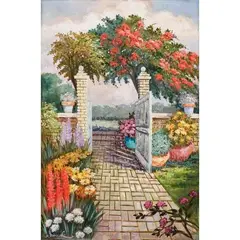 F. Gonzales, Untitled, oil on canvas
