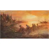 Enrico Zablan, Untitled, oil on canvas