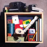 Alexander Calceta, Sentimental Objects, acrylic on canvas