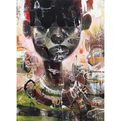 Miguel Paulo Borja, Untitled, oil on canvas