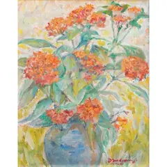 Diosdado M. Lorenzo, Untitled, oil on board