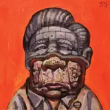Dengcoy Miel, North/South, acrylic on canvas
